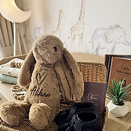 Kişiselleştirilebilir Peluş Tavşan