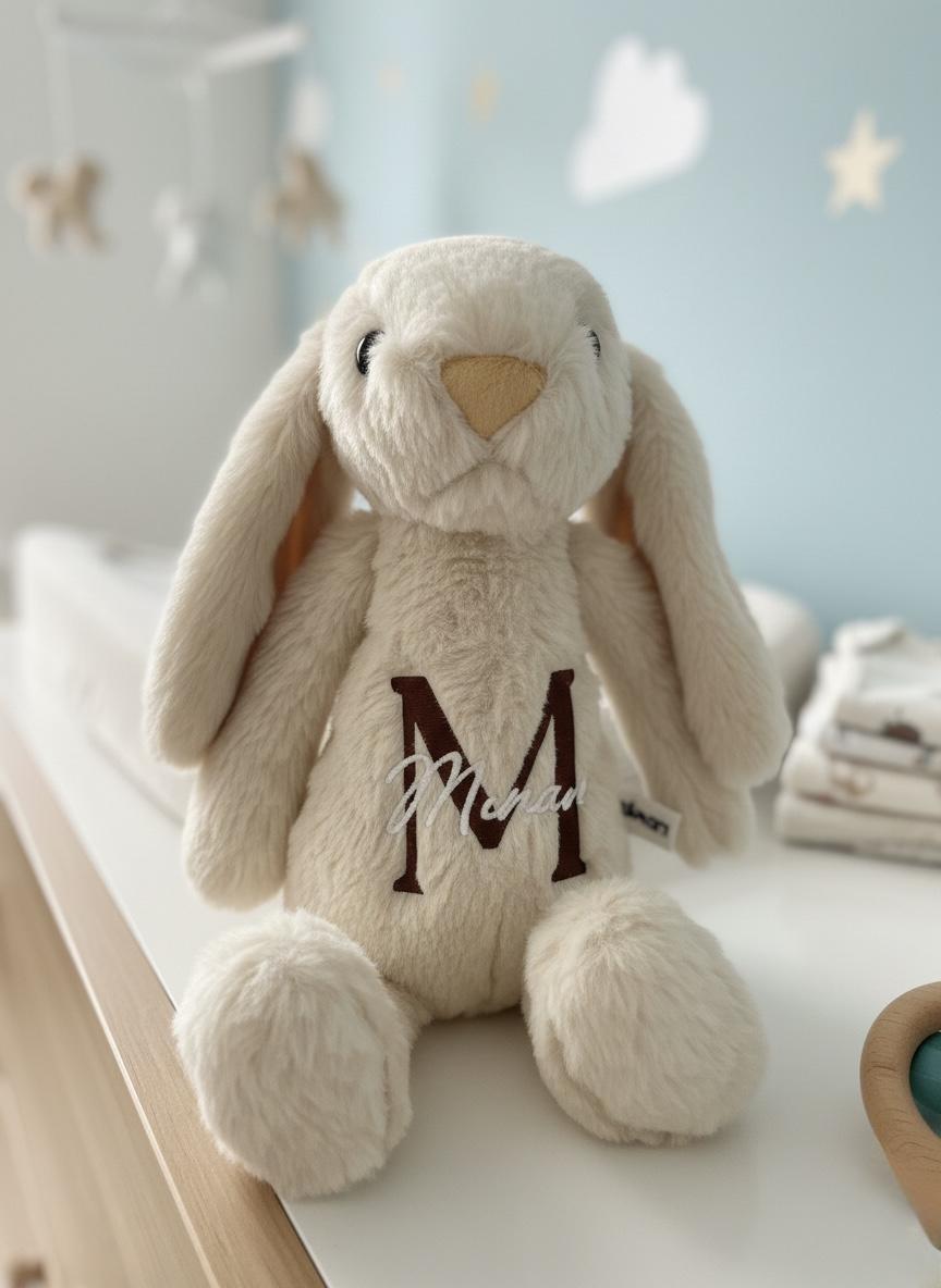 Kişiselleştirilebilir Peluş Tavşan