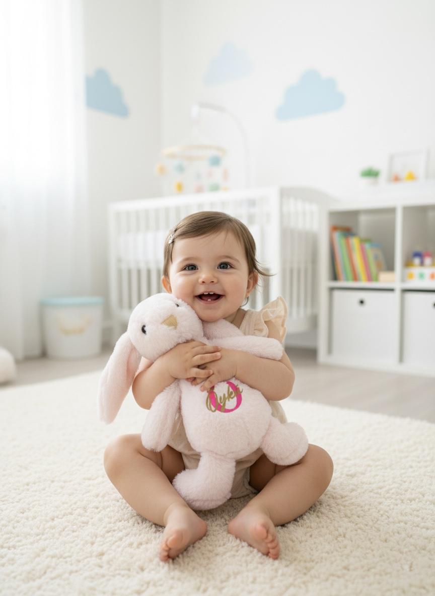 Kişiselleştirilebilir Peluş Tavşan